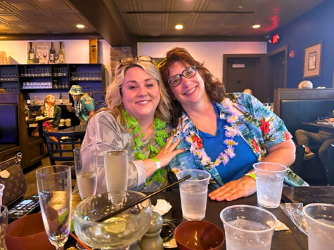 Jen and Allyson Luau